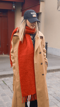 Image 1 de Écharpe nuage - rouge pétard