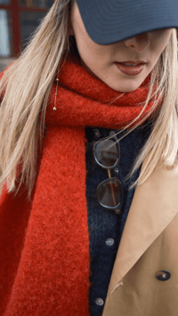 Image 3 de Écharpe nuage - rouge pétard