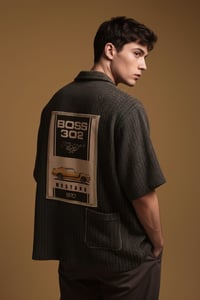 Image 2 of CAMISA MUSTANG BOSS 302