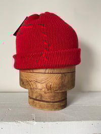 Image 4 of Merino BEANNIE - Red £58.00