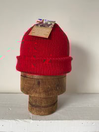Image 5 of Merino BEANNIE - Red £58.00
