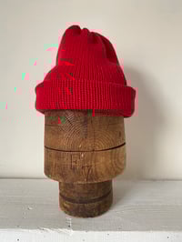 Image 8 of Merino BEANNIE - Red £58.00