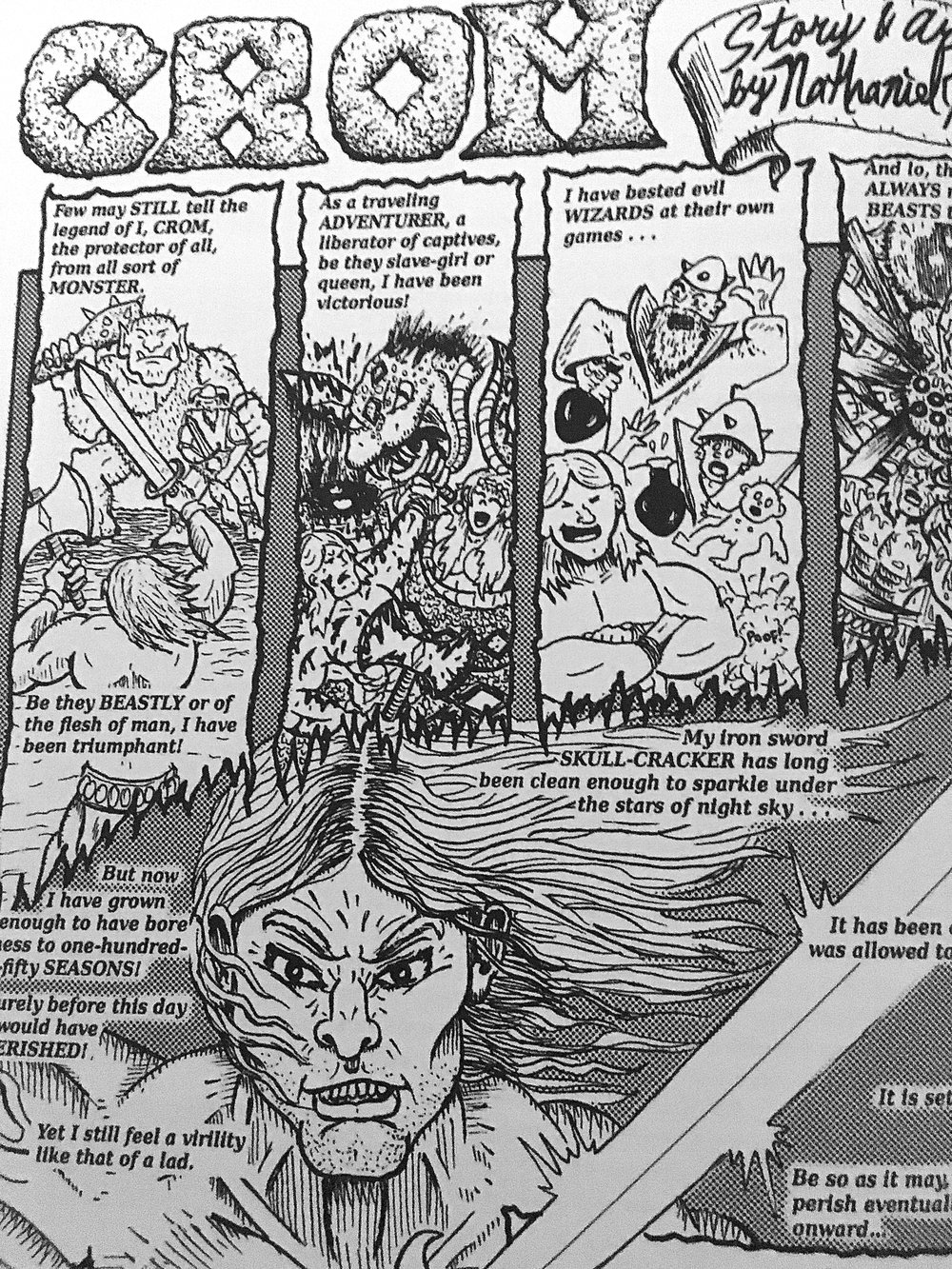 THE BRUTAL BLADE OF CROM #1 [DISTRO]