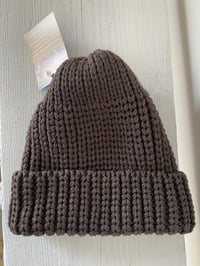 Image 10 of Merino Beanie - Moss Grey £55.00
