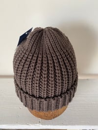 Image 6 of Merino Beanie - Moss Grey £55.00