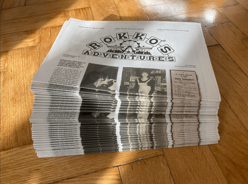 Image of Rokko's Adventures Orchideenausgabe #1: "Schmutzer-Blatt"