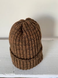 Image 6 of Alpaca Beanie - Caramel Coffee £75.00