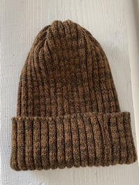 Image 9 of Alpaca Beanie - Caramel Coffee £75.00