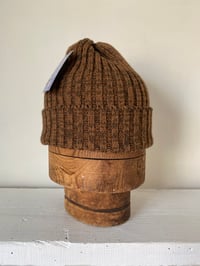 Image 5 of Alpaca Beanie - Caramel Coffee £75.00