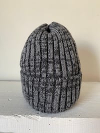 Image 1 of Alpaca Beanie - Grey Charcoal £75.00