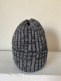 Image 3 of Alpaca Beanie - Grey Charcoal £75.00
