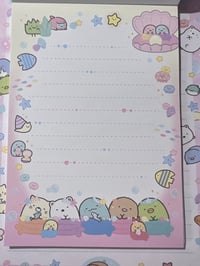Image 2 of “すみっコぐらし” ver 5 ✦ heisei memo sheets x9