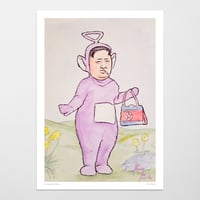 Kim Jong Un Tinky (Signed Print)