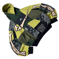 Image 2 of Green bandana cut&paste ( XL )