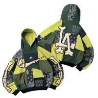 Image 1 of Green bandana cut&paste ( XL )