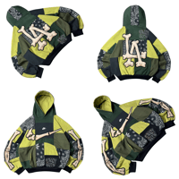 Image 3 of Green bandana cut&paste ( XL )