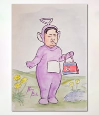 Kim Jong Un Tinky (original painting)