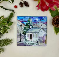 Image 3 of Merry Christmas White Twilight Coaster