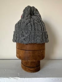 Image 11 of Beanie - Grey Cable £58.00