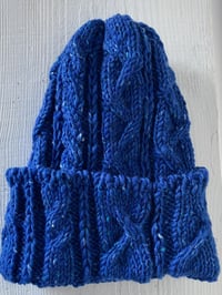 Image 12 of  Beanie - Blue Cable £58.00