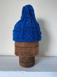 Image 3 of  Beanie - Blue Cable £58.00