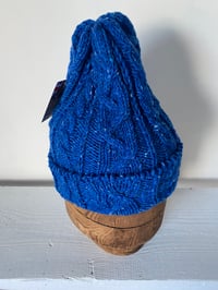 Image 10 of  Beanie - Blue Cable £58.00