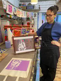 Image 16 of Beginners Level - Screen Printing on Fabric - Upcoming Classes 