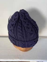 Image 9 of Beanie - Indigo Cable £58.00