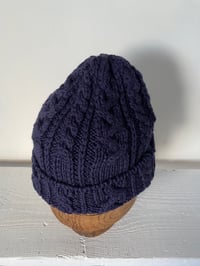 Image 11 of Beanie - Indigo Cable £58.00