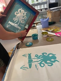 Image 24 of Beginners Level - Screen Printing on Fabric - Upcoming Classes 