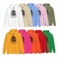 Image 3 of Vanha käpy väreissä huppari