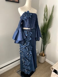 Image 3 of Flower Power Denim Set