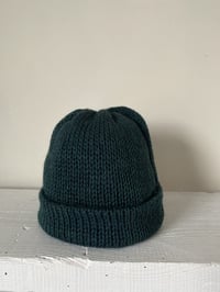 Image 7 of Merino BEANNIE - Deep Green £55.00