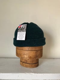 Image 3 of Merino BEANNIE - Deep Green £55.00