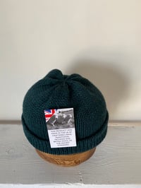 Image 11 of Merino BEANNIE - Deep Green £55.00