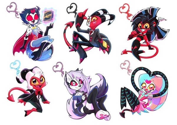 Image of PREORDER I.M.P. & CO Keychains