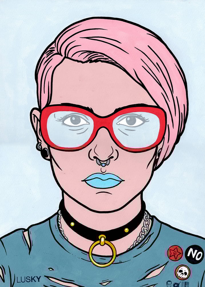 Image of Pinky Gouche Original