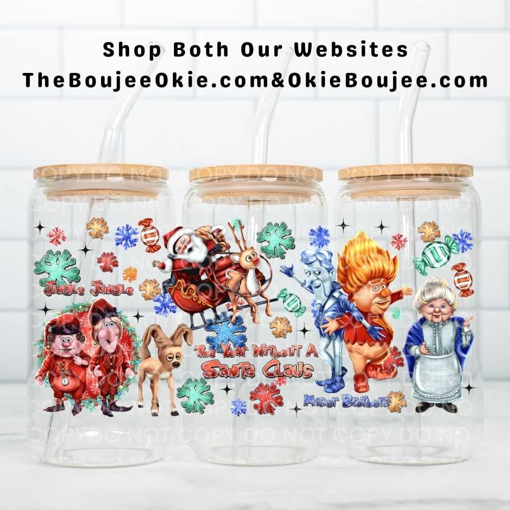 Image of The Year Without A Santa Claus Uv Dtf Wrap W0846