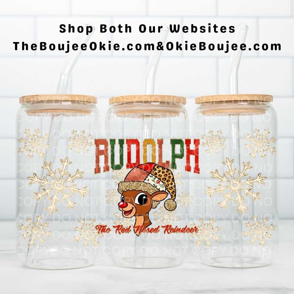 Image of Rudolph Uv Dtf Wrap W0862