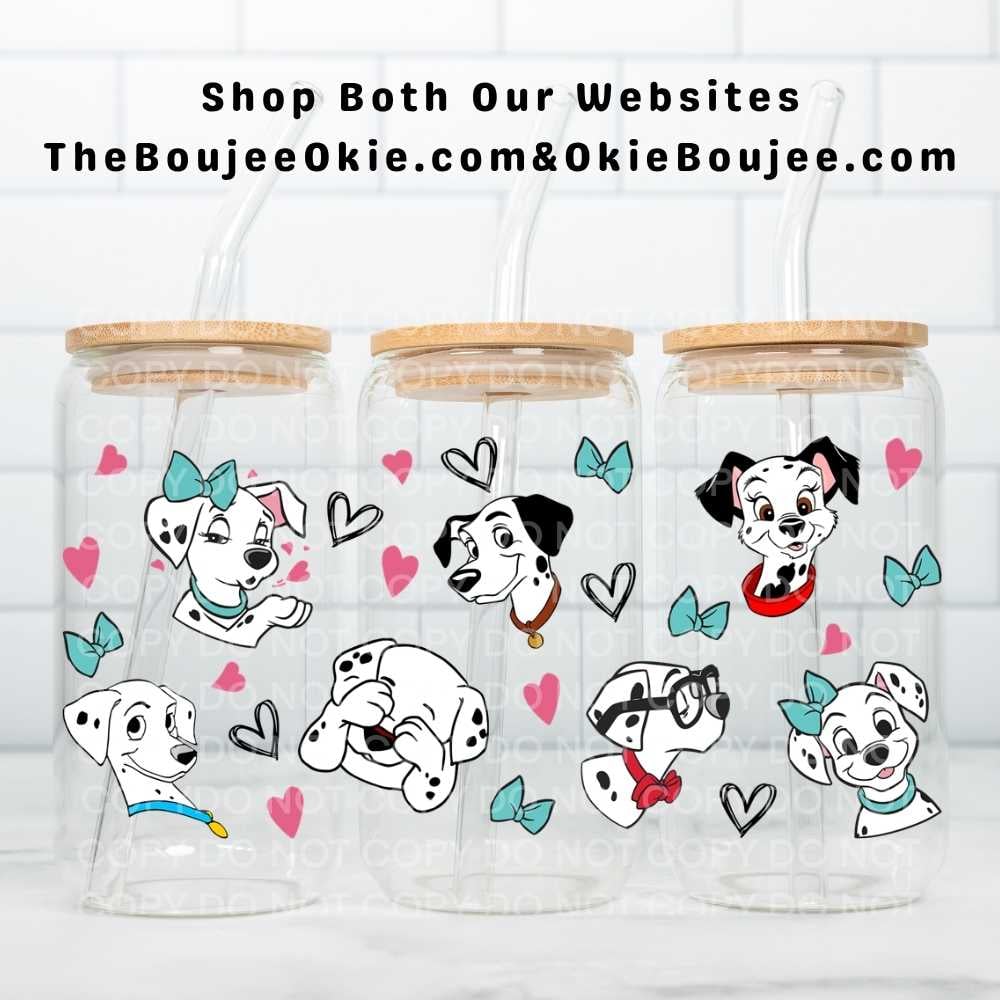 Image of Dalmations Uv Dtf Wrap  W0782