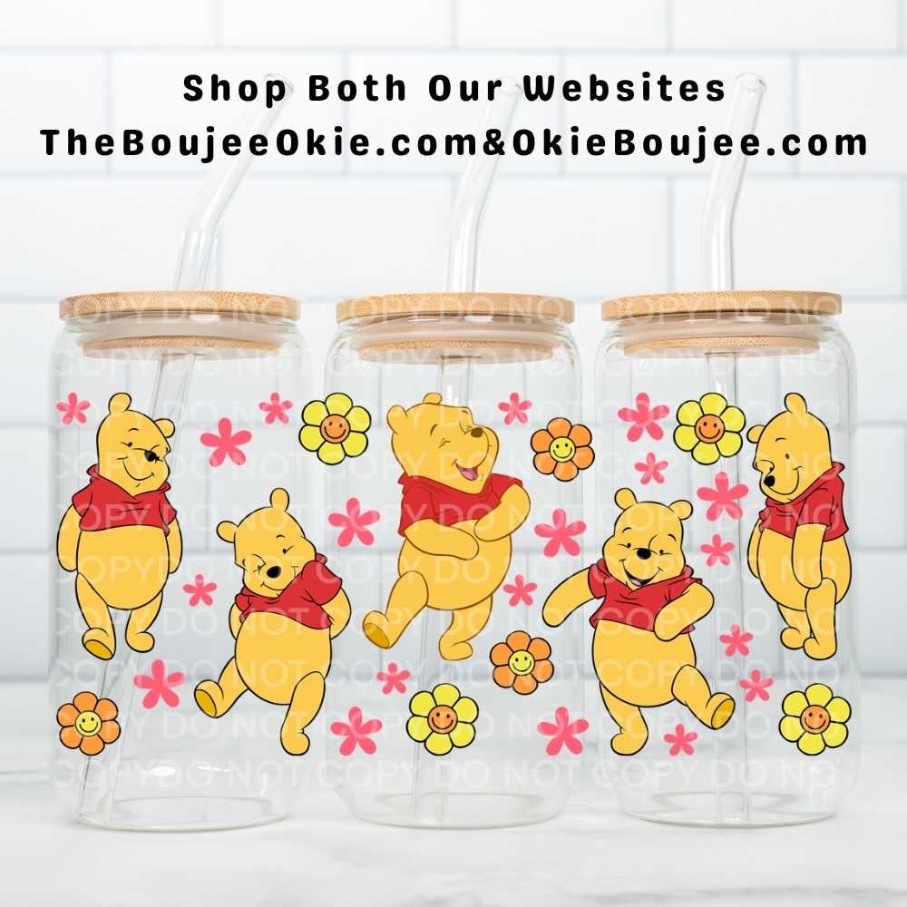 Image of Winnie Pooh Uv Dtf Wrap  W0773