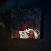 Image 2 of Crimson Crucifier "Born In Storm" Series Oversize Snow Washed Tee