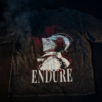 Image 3 of Crimson Crucifier "Born In Storm" Series Oversize Snow Washed Tee