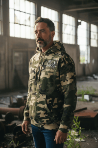 Image 1 of Mt Baker Raven Moon Camo Hoodie Collection ~ PRE-SALE!