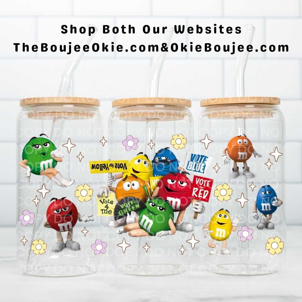 Image of M&M's Candy Uv Dtf Wrap  W0724