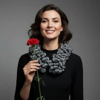 Image 1 of Necklace/Scarf Imaginary Plants 