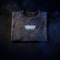 Image 1 of Lightning Rider "Born In Storm" Series Oversize Snow Washed Tee