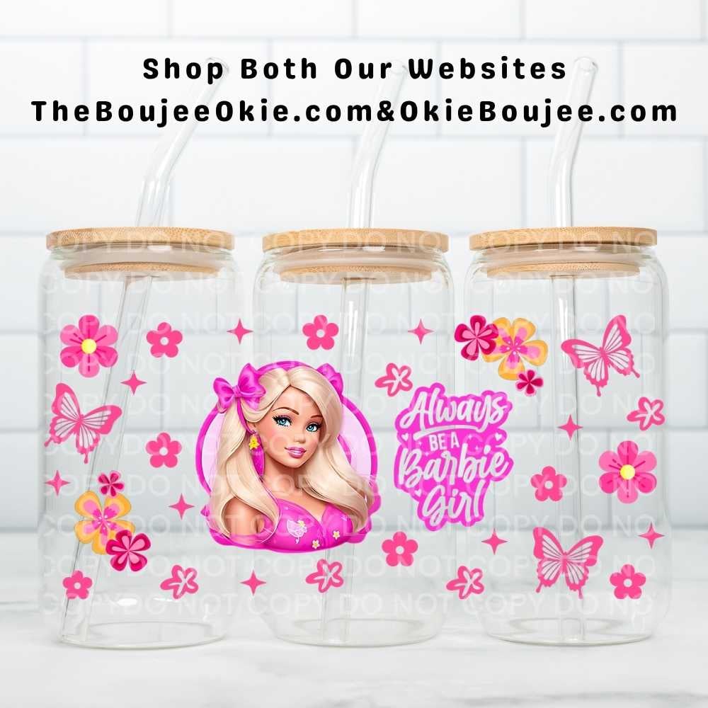 Image of Barbie Girl Uv Dtf Wrap  W0721