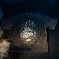 Image 3 of Hero's Passed "Born In Storm" Series Oversize Snow Washed Tee