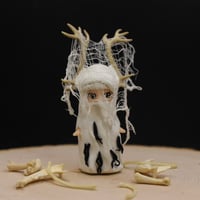 Image 1 of Yellow Jackets inspired Antler Queen - Hand Sculpted Resin Figure